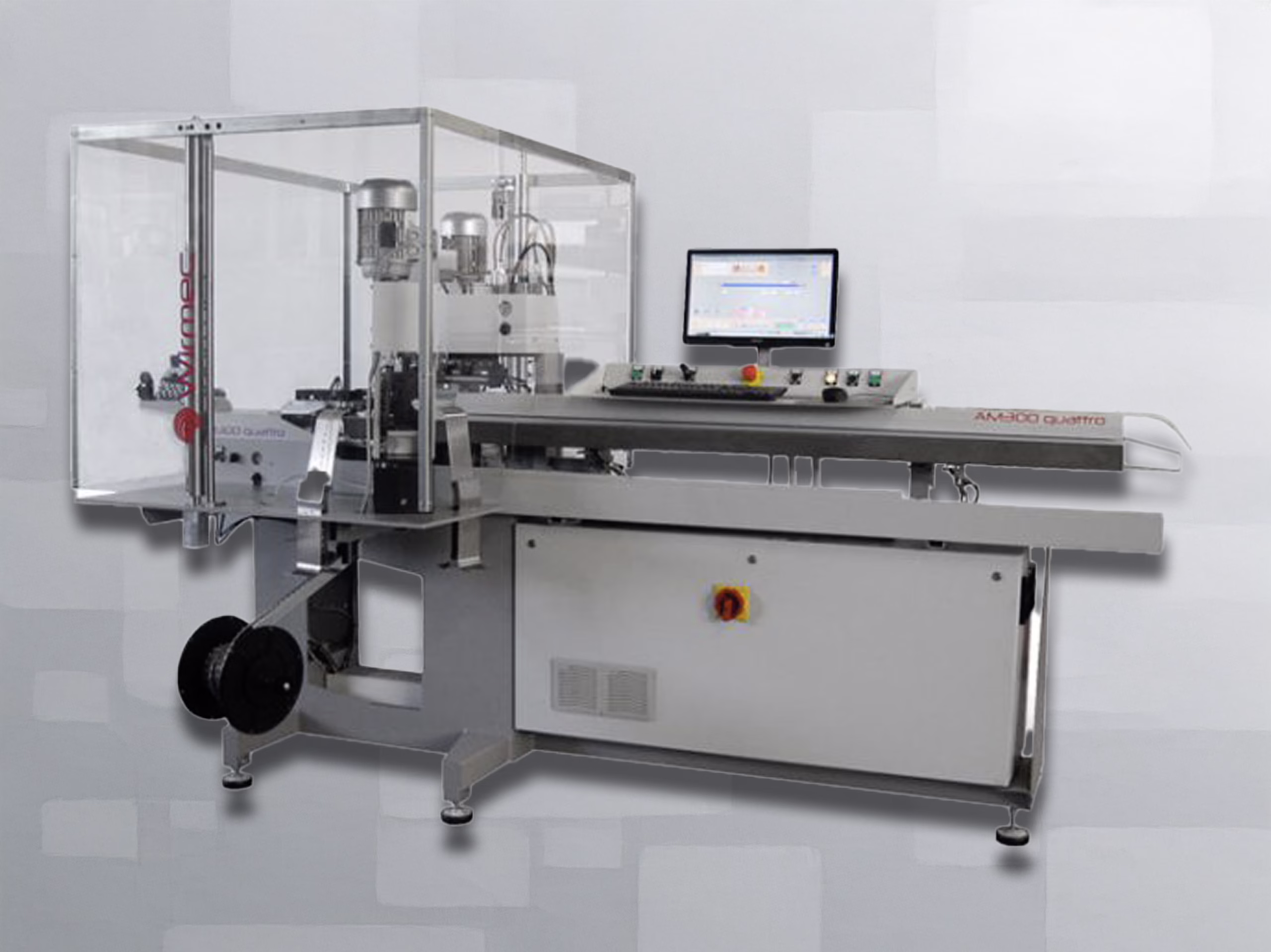 Wirmec AM 300 Quattro – automat do cięcia, odizolowywania i zakuwania przewodów